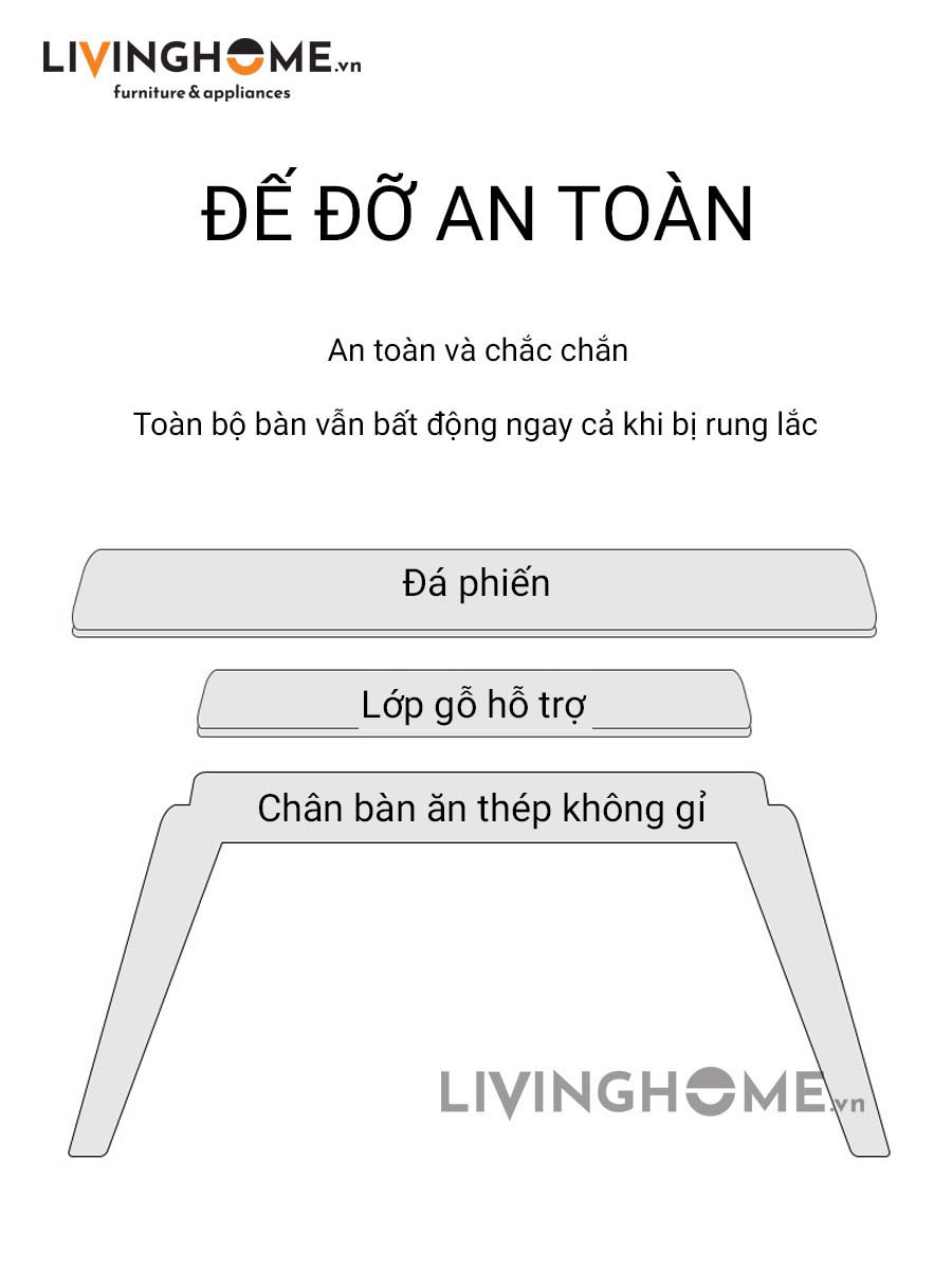 Bàn Ăn Mặt Đá Cao Cấp Hiện Đại Nhập Khẩu - AUGUS 17 Bàn Ăn Mặt Đá Cao Cấp Hiện Đại Nhập Khẩu - AUGUS