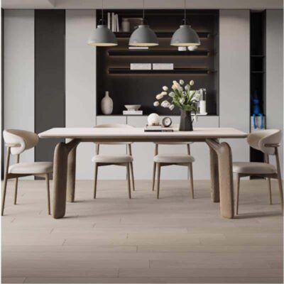 10+ Bàn Ăn Chân Gỗ: Nét Đẹp Sang Trọng Cho Không Gian Bếp