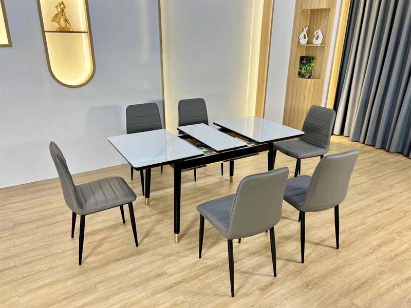 10+ Bàn Ăn Chân Gỗ: Nét Đẹp Sang Trọng Cho Không Gian Bếp 13 10+ Bàn Ăn Chân Gỗ: Nét Đẹp Sang Trọng Cho Không Gian Bếp