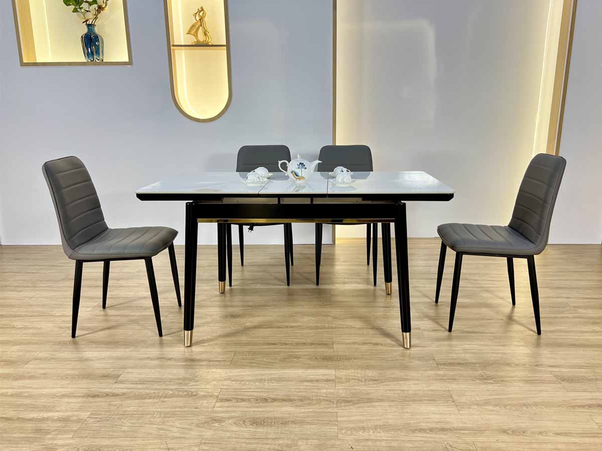 Bàn Ăn Bếp Từ Thông Minh Mặt Đá Ceramic - DAIRIO 19 Bàn Ăn Bếp Từ Thông Minh Mặt Đá Ceramic - DAIRIO