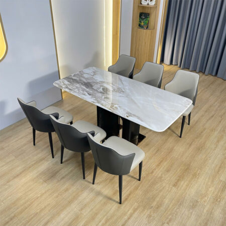 Bàn Ăn Mặt Đá Vi Tinh Thể - FUNI