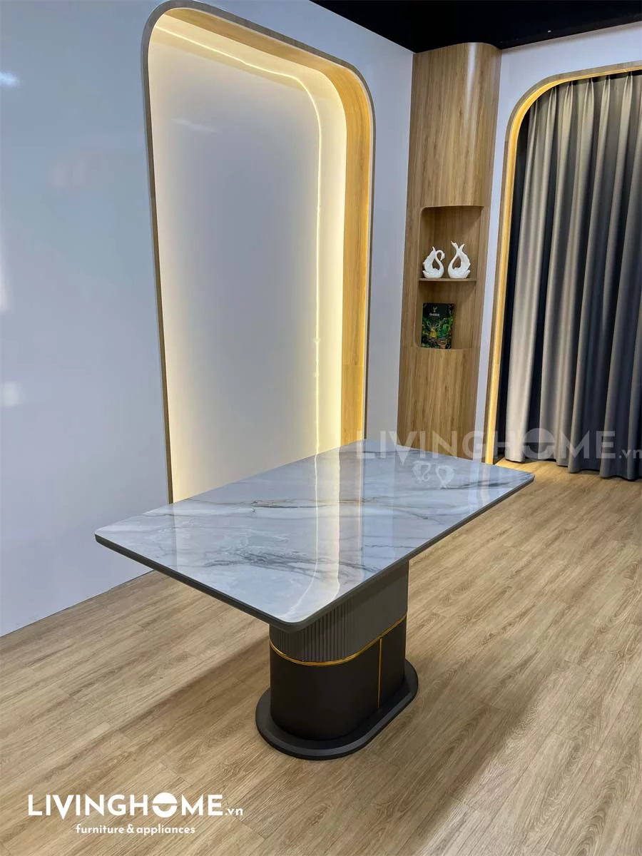 Bàn Ăn Mặt Đá Cao Cấp - HAKU