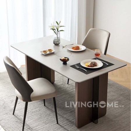 Bàn Ăn Mặt Đá Nhập Khẩu Cao Cấp - HAZZA
