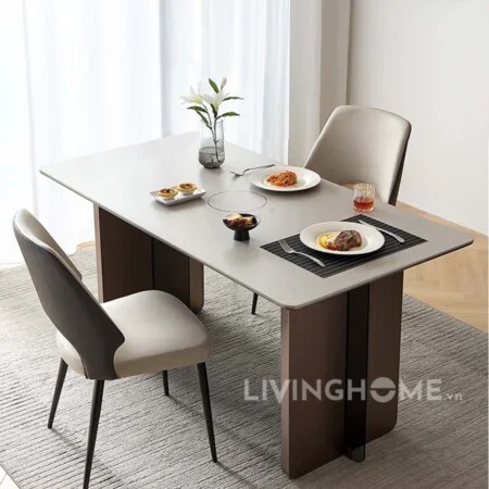 Bàn Ăn Mặt Đá Nhập Khẩu Cao Cấp - HAZZA