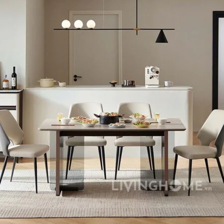 Bàn Ăn Mặt Đá Nhập Khẩu Cao Cấp - HAZZA