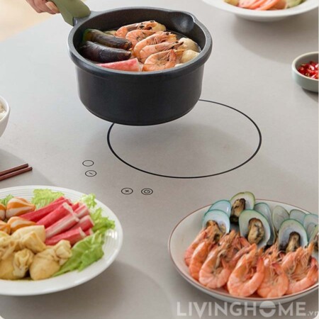 Bàn Ăn Mặt Đá Nhập Khẩu Cao Cấp - HAZZA