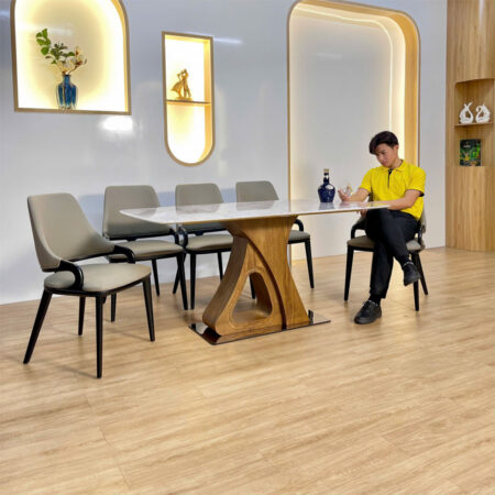 Bàn Ăn Mặt Đá Vi Tinh Thể - KENZI