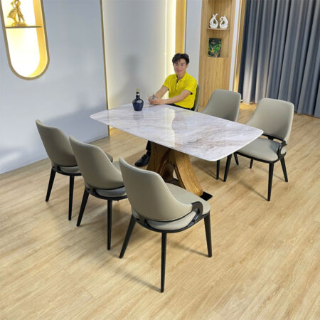 Bàn Ăn Mặt Đá Vi Tinh Thể - KENZI 10 Bàn Ăn Mặt Đá Vi Tinh Thể - KENZI