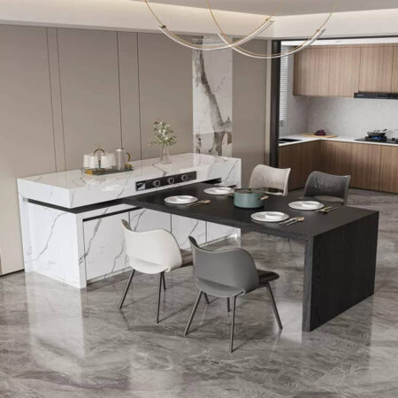 Bàn Đảo Bếp Kết Hợp Bàn Ăn Mellona