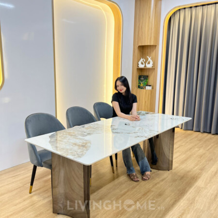 Bộ Bàn Ăn Mặt Đá - NELA