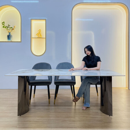 Bộ Bàn Ăn Mặt Đá - NELA