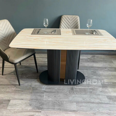 Bàn Ăn Mặt Đá Nhập Khẩu - RICO