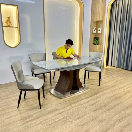 Bàn Ăn Mở Rộng Thông Minh Nhập Khâu - TOSIA