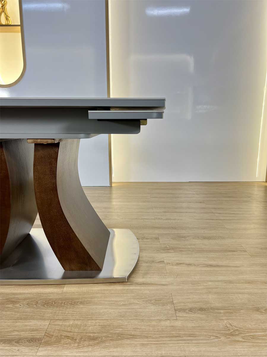 Bàn Ăn Thông Minh Mặt Đá Mở Rộng Cao Cấp - TOSIA 20 Bàn Ăn Mở Rộng Thông Minh Nhập Khâu - TOSIA