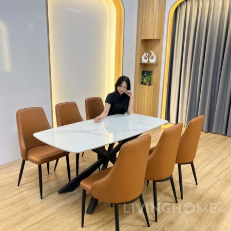 Bàn Ăn Mặt Đá Cao Cấp Sang Trọng Nhập Khẩu - VENSEN