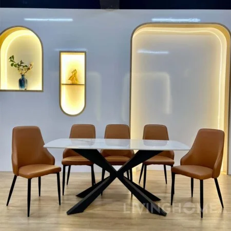 Bàn Ăn Mặt Đá Cao Cấp Sang Trọng Nhập Khẩu - VENSEN