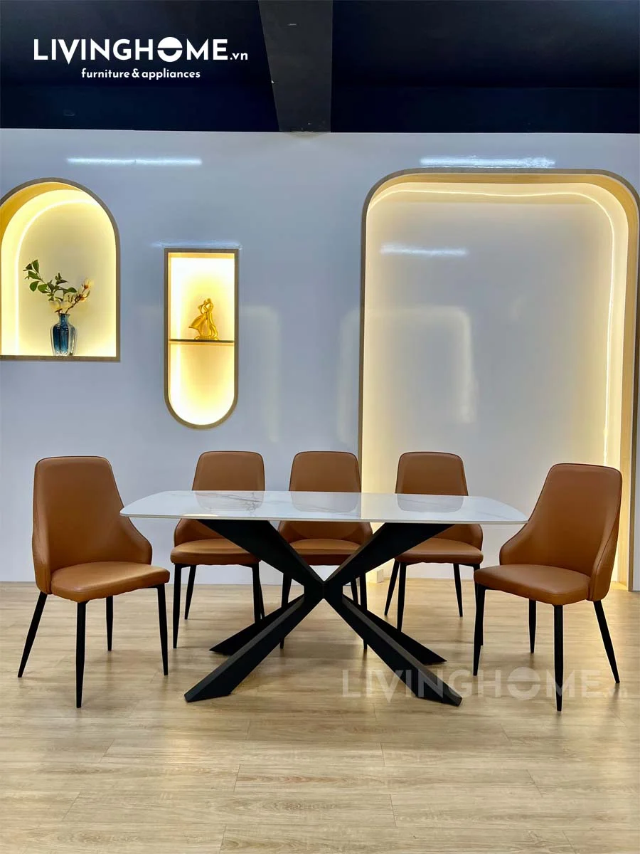 Bàn Ăn Mặt Đá Cao Cấp Sang Trọng Nhập Khẩu - VENSEN