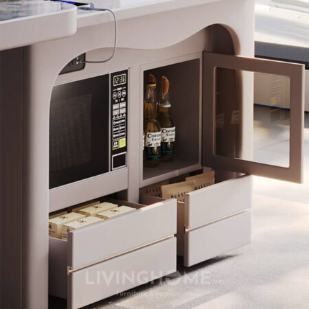 Bàn Đảo Bếp Kết Hợp Bàn Ăn Thông Minh - BITO 11 Bàn Đảo Bếp Kết Hợp Bàn Ăn Thông Minh - BITO