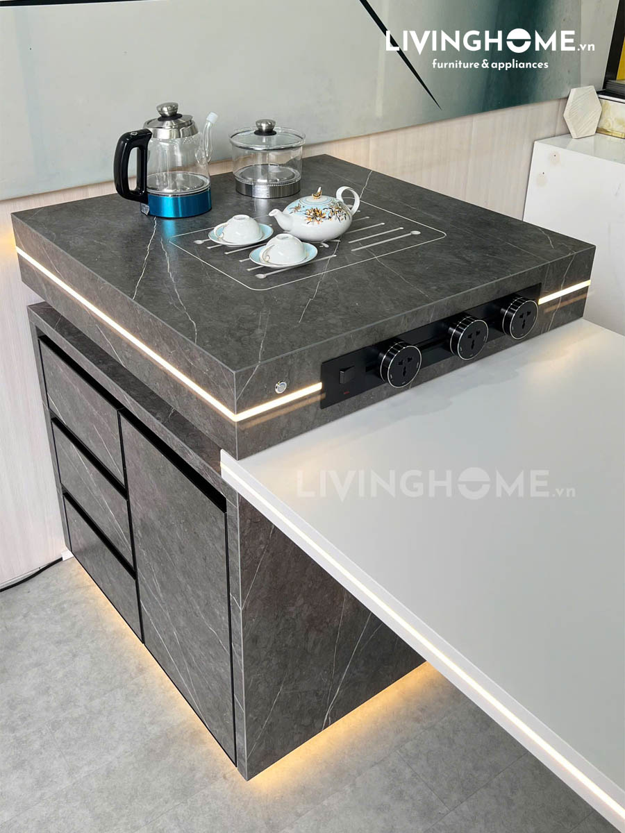 Bàn Đảo Bếp Kết Hợp Bàn Ăn Nhập Khẩu - CERA