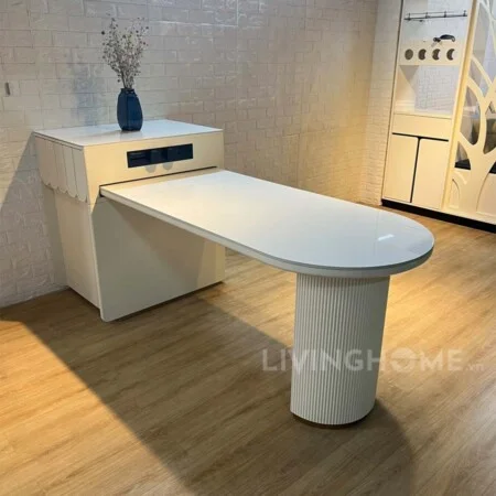 Bàn Đảo Bếp Kết Hợp Bàn Ăn Thông Minh Tối Giản - DENIA 8 Bàn Đảo Bếp Kết Hợp Bàn Ăn Thông Minh Tối Giản - DENIA