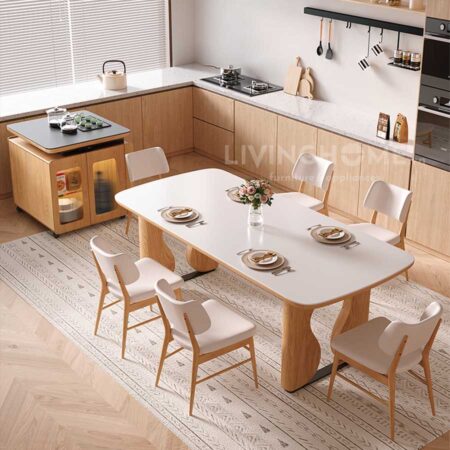 Bàn Đảo Bếp Kết Hợp Bàn Ăn Thông Minh - DOLY