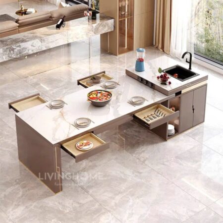 Bàn Đảo Bếp Đa Năng Thông Minh - KIAN