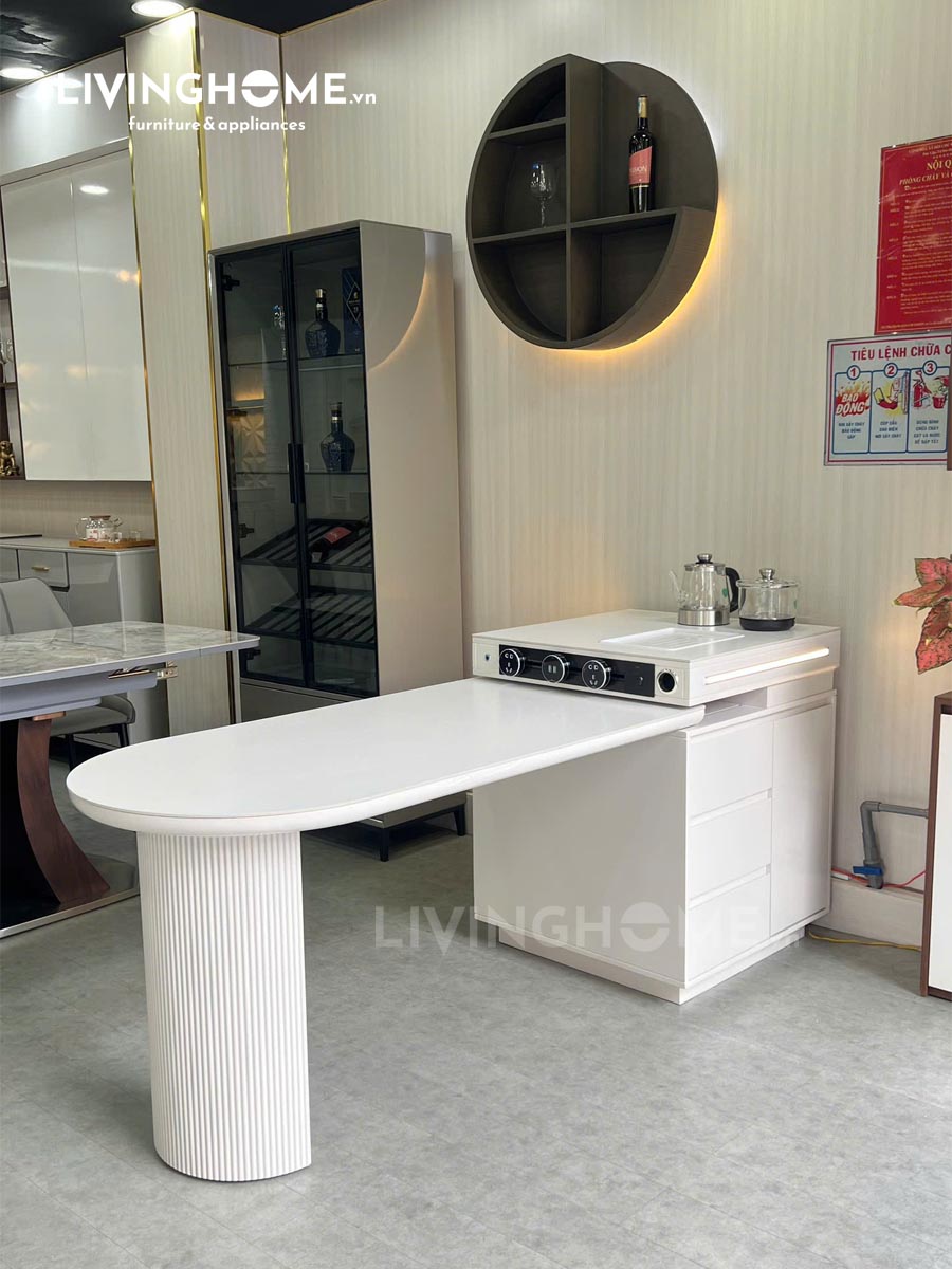 Bàn Đảo Bếp Kết Hợp Bàn Ăn - KONE