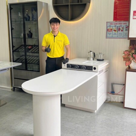 Bàn Đảo Bếp Kết Hợp Bàn Ăn - KONE