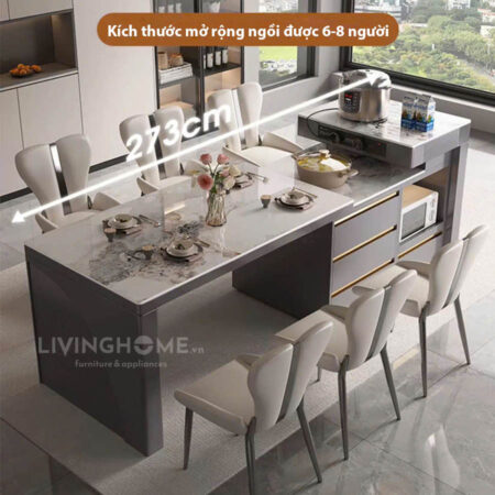 Bàn Đảo Bếp Thông Minh Đa Năng - MIGO 10 Bàn Đảo Bếp Thông Minh Đa Năng - MIGO