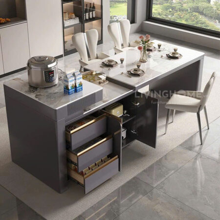 Bàn Đảo Bếp Thông Minh Đa Năng - MIGO 9 Bàn Đảo Bếp Thông Minh Đa Năng - MIGO