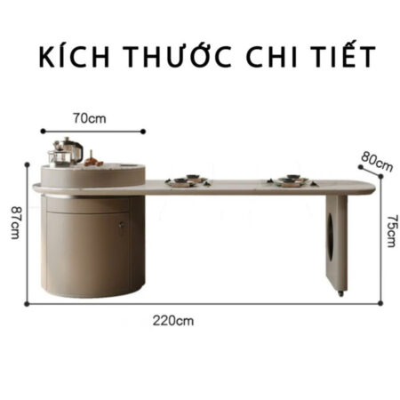 Bàn Đảo Bếp Thông Minh - MIRAN 11 Bàn Đảo Bếp Thông Minh - MIRAN