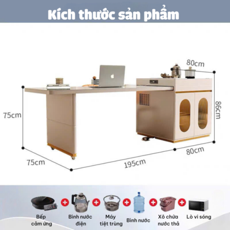 Bàn Đảo Bếp Thông Minh - NILA 11 Bàn Đảo Bếp Thông Minh - NILA