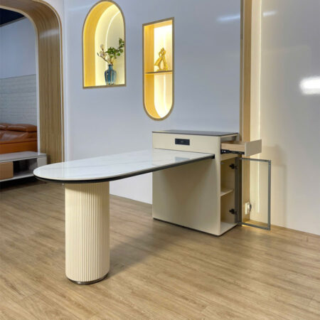 Bàn Đảo Bếp Thông Minh - PALACI 10 Bàn Đảo Bếp Mặt Đá Ceramic Cao Cấp - PALACI