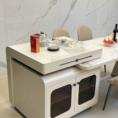 Bàn Ăn Kết Hợp Đảo Bếp Nhập Khẩu Cao Cấp - RONA