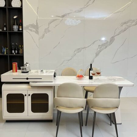 Bàn Ăn Kết Hợp Đảo Bếp Nhập Khẩu Cao Cấp - RONA