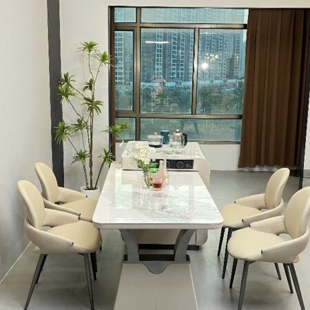 Bàn Ăn Kết Hợp Đảo Bếp Nhập Khẩu Cao Cấp - RONA