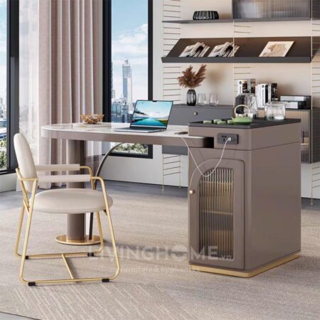 Bàn Đảo Bếp Kết Hợp Bàn Ăn Thông Minh - SANDO 10 Bàn Đảo Bếp Kết Hợp Bàn Ăn Thông Minh - SANDO