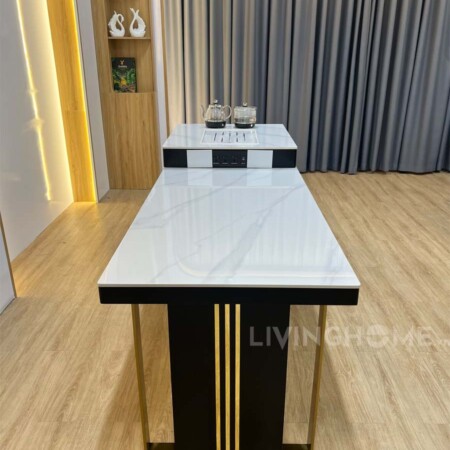 Bàn Đảo Bếp Kết Hợp Bàn Ăn Mặt Đá Ceramic Sang Trọng - SOCHI