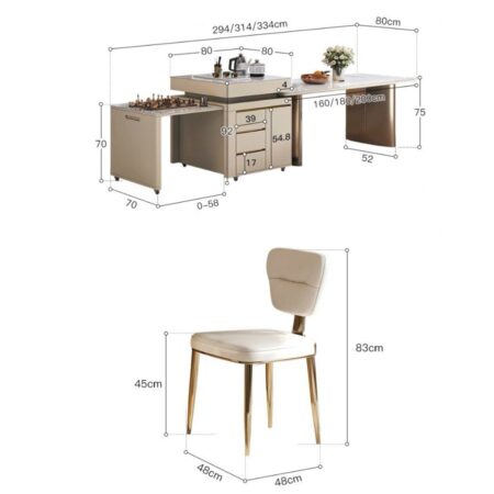 Bàn Đảo Bếp Thông Minh - SORENA