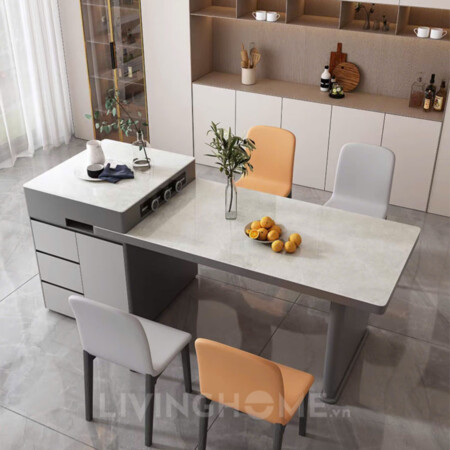 Bàn Ăn Kết Hợp Đảo Bếp Nhập Khẩu - YAGI