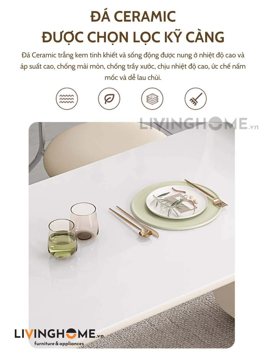 Bàn Đảo Bếp Kết Hợp Bàn Ăn Thông Minh Tối Giản - DENIA 15 Bàn Đảo Bếp Kết Hợp Bàn Ăn Thông Minh Tối Giản - DENIA