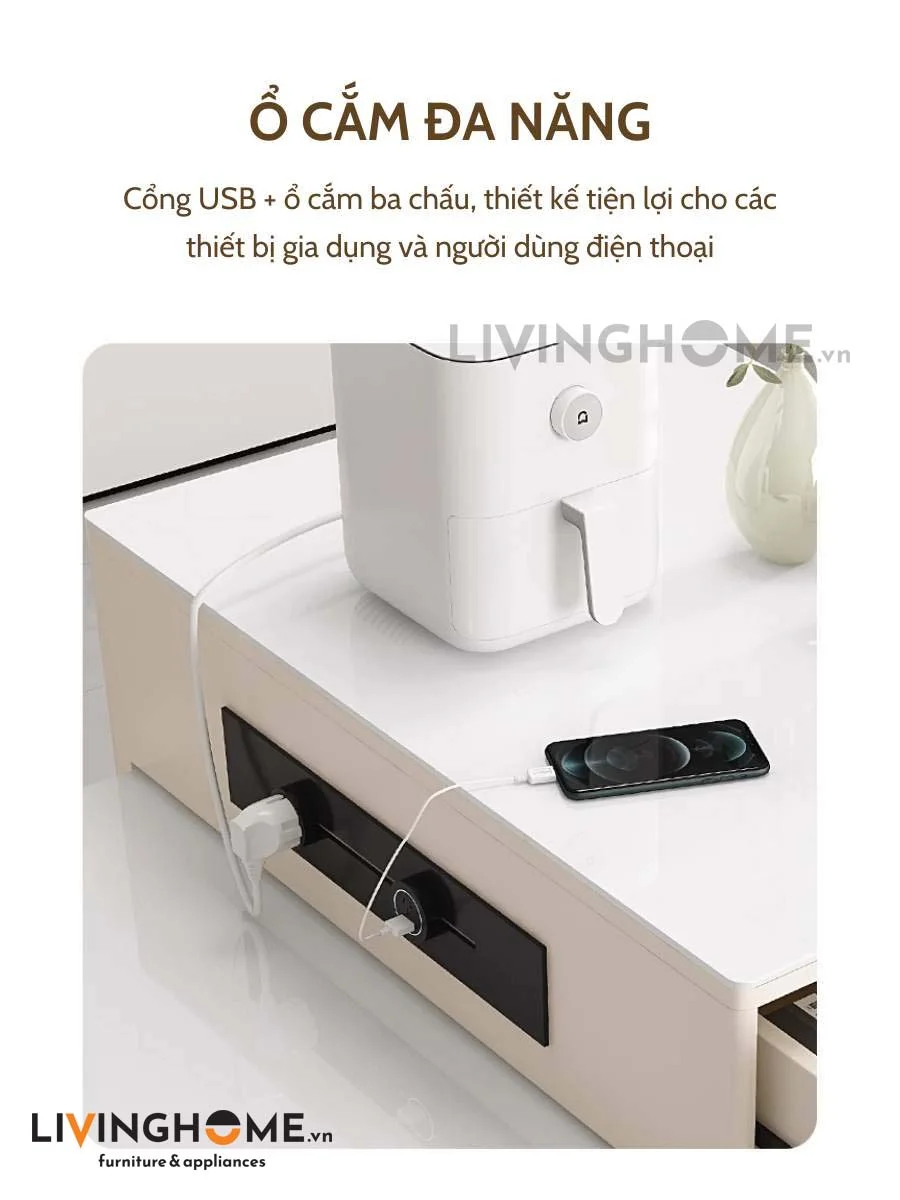 Bàn Đảo Bếp Kết Hợp Bàn Ăn Thông Minh Tối Giản - DENIA 21 Bàn Đảo Bếp Kết Hợp Bàn Ăn Thông Minh Tối Giản – Denia