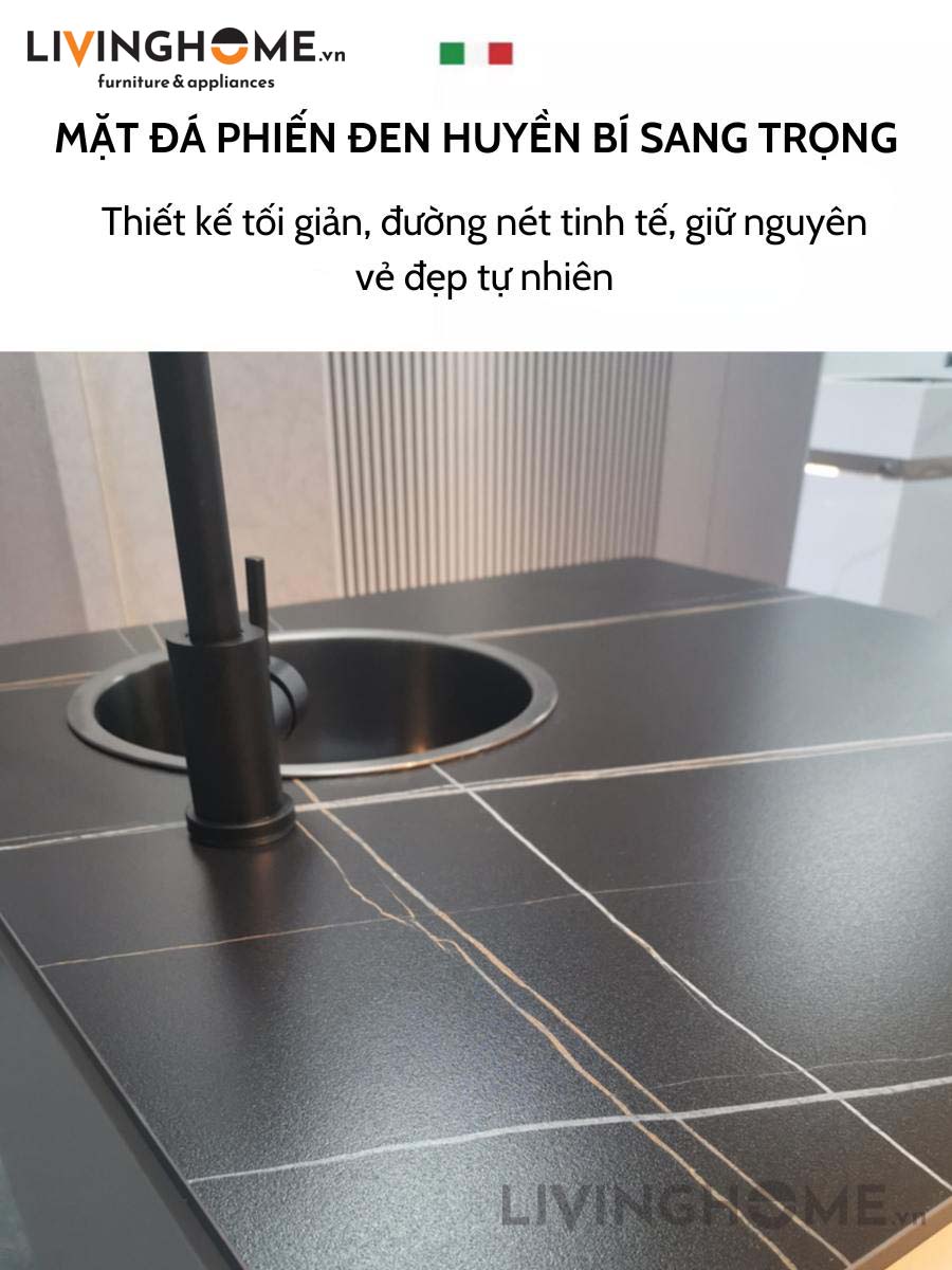 Bàn Đảo Bếp Kết Hợp Bàn Ăn Thông Minh Tối Giản - MOISI