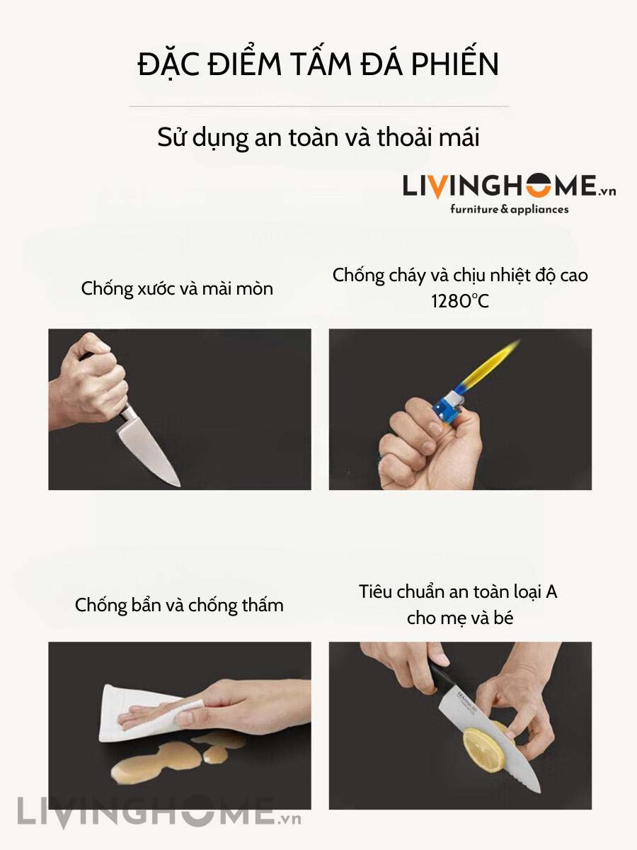 Bàn Đảo Bếp Kết Hợp Bàn Ăn Thông Minh Tối Giản - MOISI