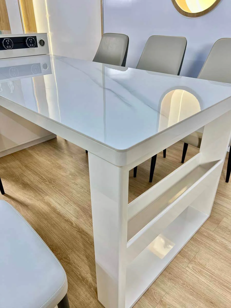 Bàn Đảo Bếp Kết Hợp Bàn Ăn Thông Minh Tối Giản - SILVA 13 Bàn Đảo Bếp Kết Hợp Bàn Ăn Thông Minh Tối Giản - SILVA