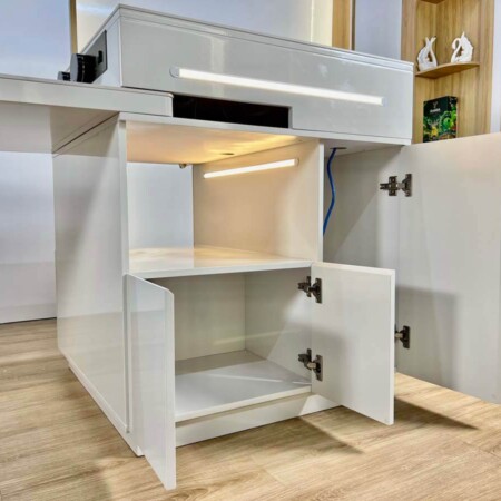 Bàn Đảo Bếp Kết Hợp Bàn Ăn Thông Minh Tối Giản - SILVA