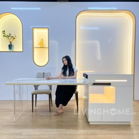 Bàn Đảo Bếp Kết Hợp Bàn Ăn Thông Minh - SONA