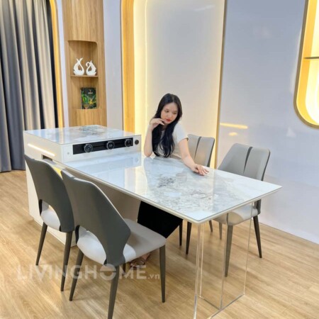 Bàn Đảo Bếp Kết Hợp Bàn Ăn Thông Minh - SONA