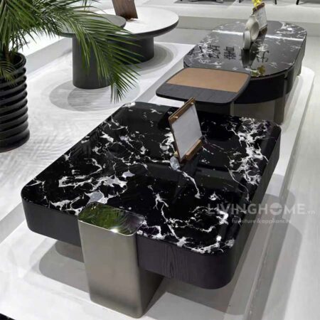 Bàn Trà Sofa Mặt Đá - DANY