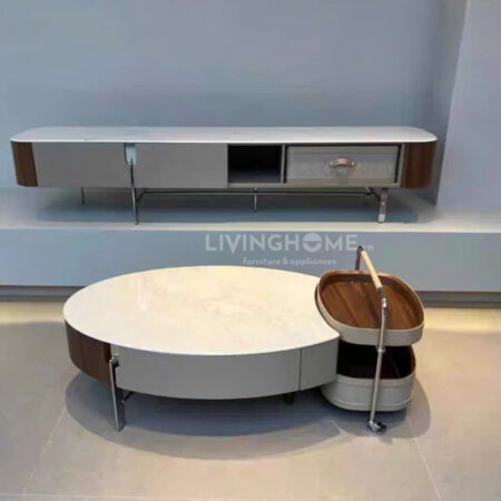 Bàn Trà Sofa Mặt Đá Nhập Khẩu - ELI 8 Bàn Trà Sofa Mặt Đá Nhập Khẩu - ELI